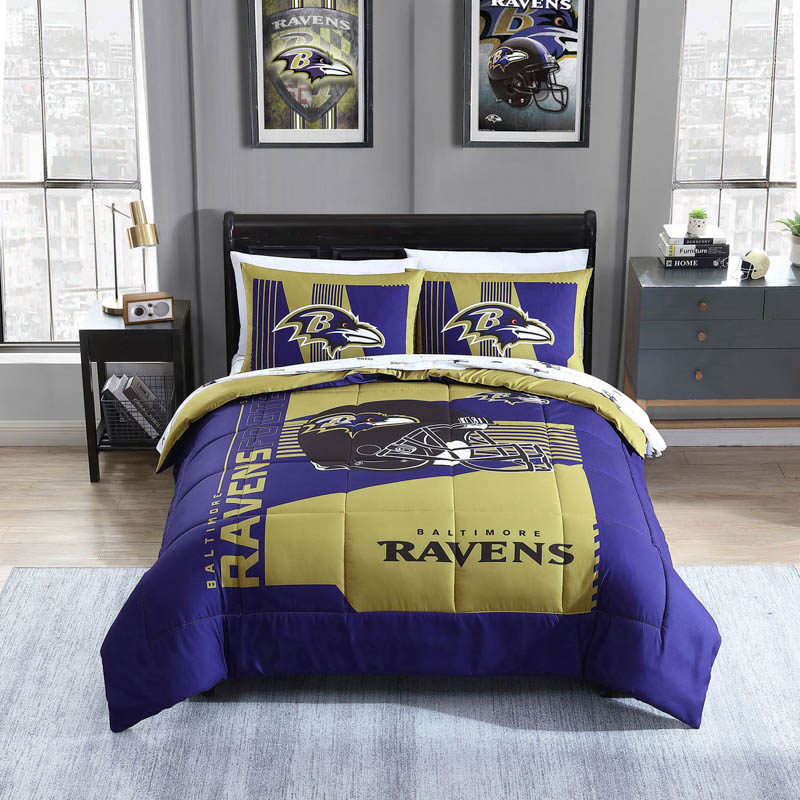 Baltimore Ravens Bedding Sets Quilt Set Quilts Bedroom Bedding Set
