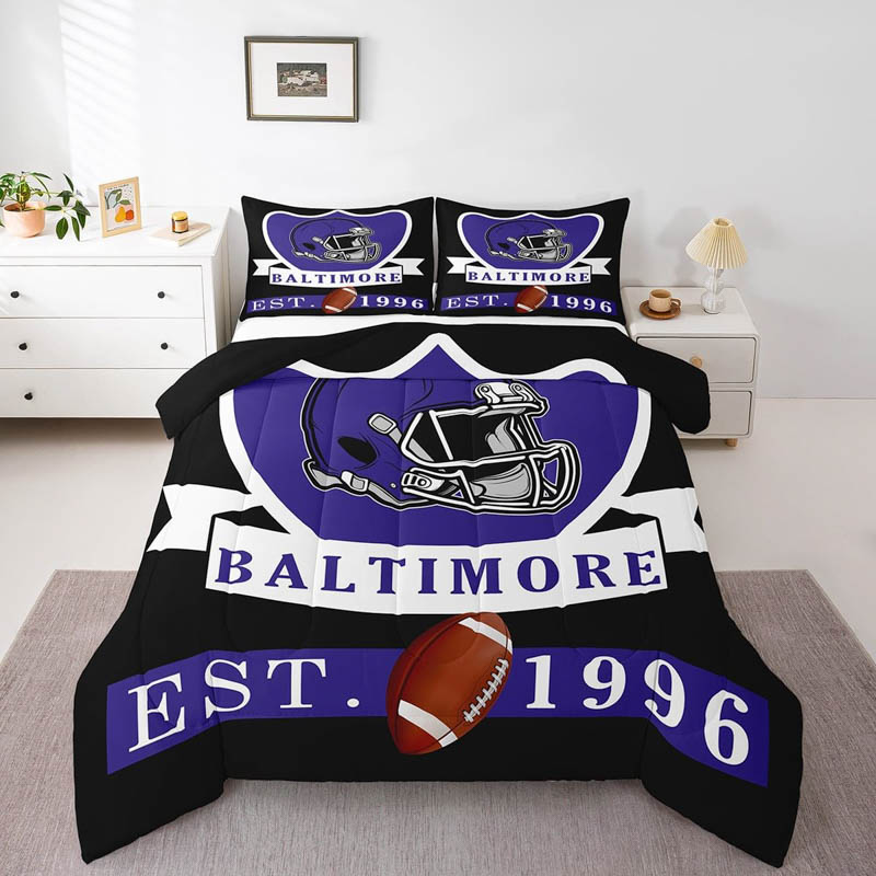 Baltimore Ravens Bedding Sets Quilt Set Quilts Bedroom Bedding Sets