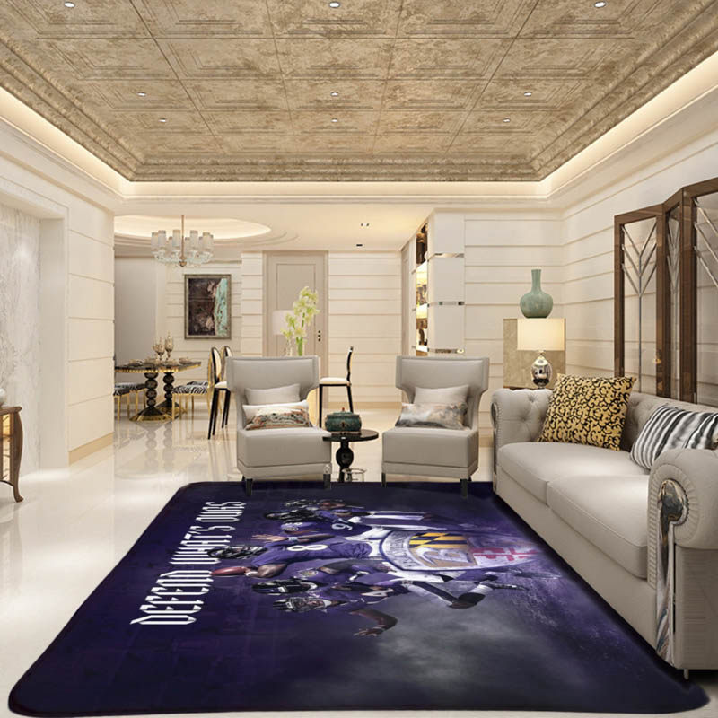 Baltimore Ravens Rug Baltimore Ravens Carpet Bedroom Area Rug Indoor Outdoor Rugs