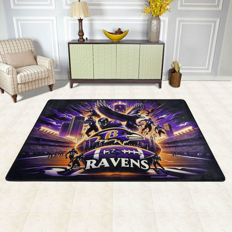 Baltimore Ravens Rug Baltimore Ravens Carpet Bedroom Rug Indoor Rugs