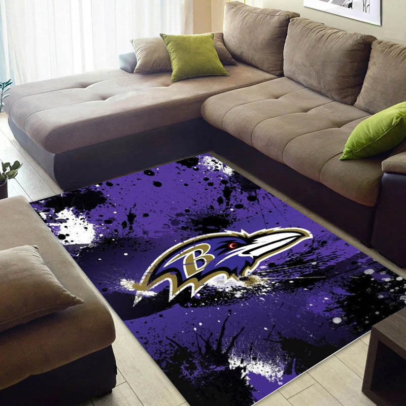 Baltimore Ravens Rug Baltimore Ravens Carpet Dining Room Rug Indoor Rugs