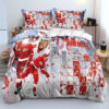 detroit red wings bed set quilt set quilt bedroom bedding set v13 detroit red wings bed set quilt set quilt bedroom bedding set v13