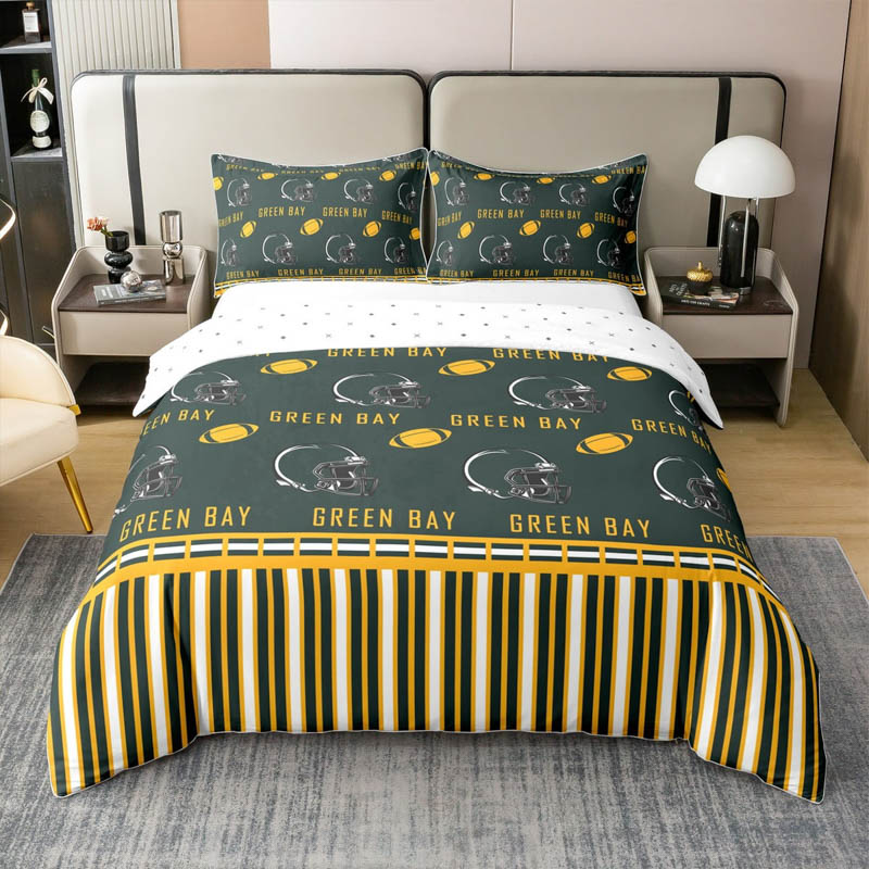 green-bay-packers-bed-set-quilt-set-quilt-bedroom-bedding-set-v84 green bay packers bed set quilt set quilt bedroom bedding set v84