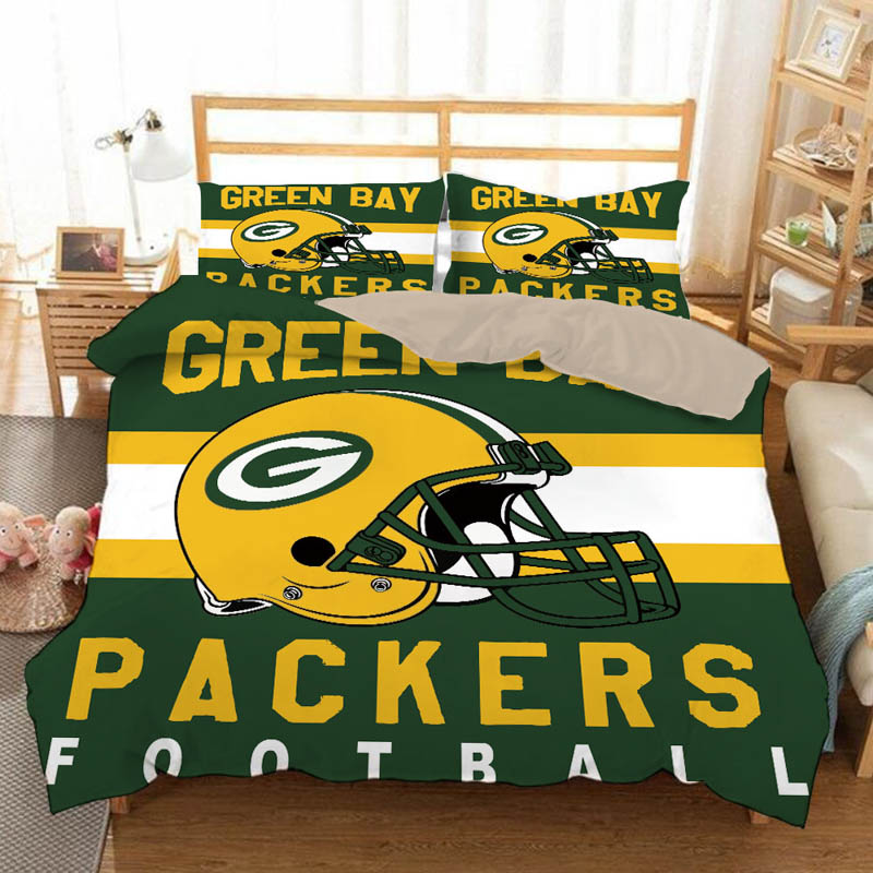 green-bay-packers-bedding-set-quilt-set-quilt-bedroom-bedding-set-v46 green bay packers bedding set quilt set quilt bedroom bedding set v46