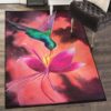 hummingbird art decor rug hummingbird rug home decor