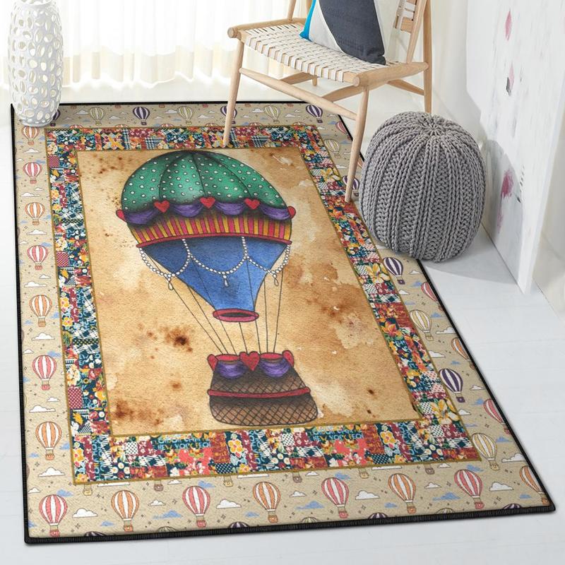 Indoor Outdoor Carpet Air Balloons Home Decor