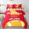 kansas city chiefs bed set quilt set quilts bedroom bedding sets v81 kansas city chiefs bed set quilt set quilts bedroom bedding sets v81