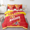 kansas city chiefs bed sets quilt sets quilt bedroom bedding set v31 kansas city chiefs bed sets quilt sets quilt bedroom bedding set v31
