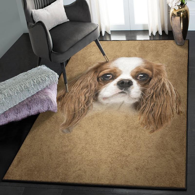 King Washable Area Rugs Cavalier King Charles Rug Home Decor