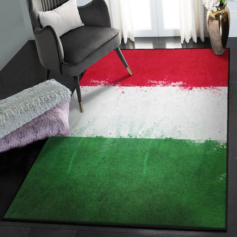 Large Living Room Rugs Italian Flag Bandana Home Decor