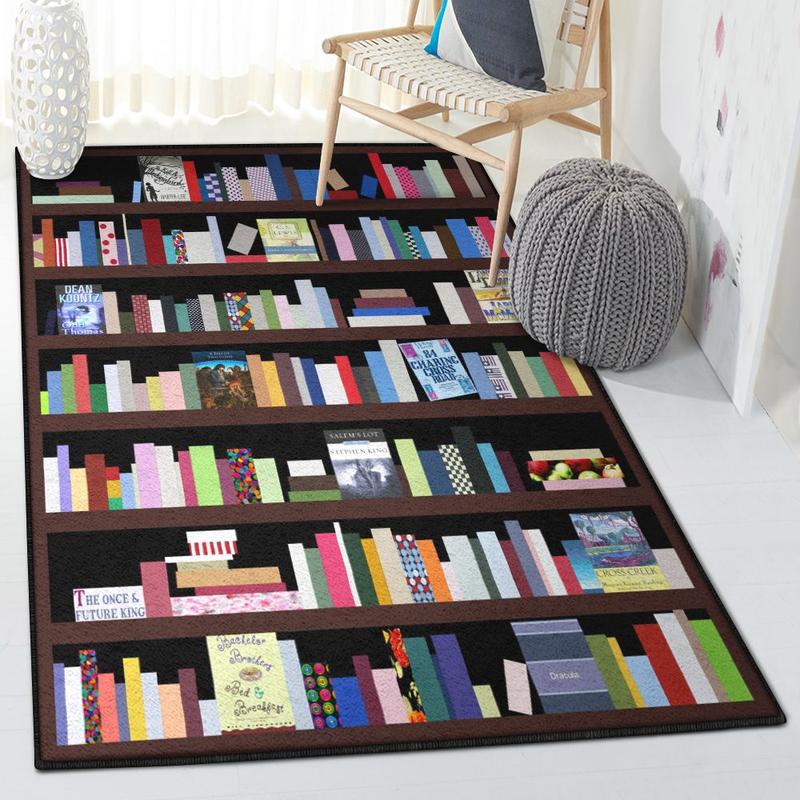 Learning Modern Rugs Bookshelf Rug Home Decor