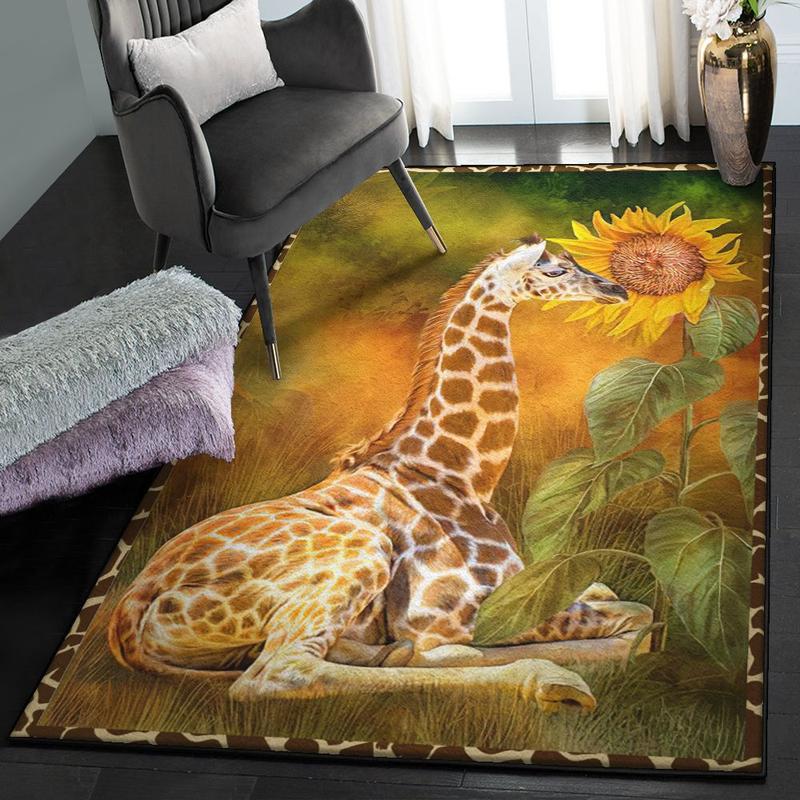 Little Giraffe Large Area Rugs Giraffe Rug Home Decor