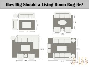 living room rug sizes
