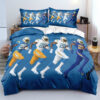 los angeles chargers bed set quilt set quilts bedroom bedding set v16 los angeles chargers bed set quilt set quilts bedroom bedding set v16