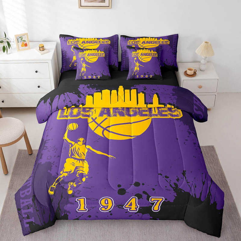 los-angeles-lakers-bed-sets-quilt-sets-quilt-bedroom-bedding-set-v45 los angeles lakers bed sets quilt sets quilt bedroom bedding set v45