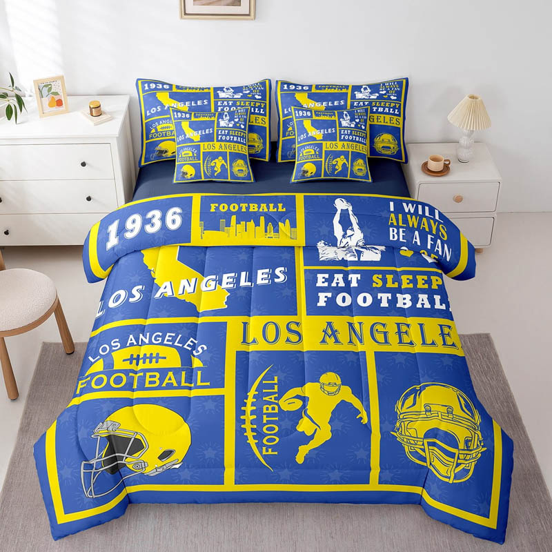 los-angeles-rams-bedding-sets-quilt-set-quilts-bedroom-bedding-set-v46 los angeles rams bedding sets quilt set quilts bedroom bedding set v46