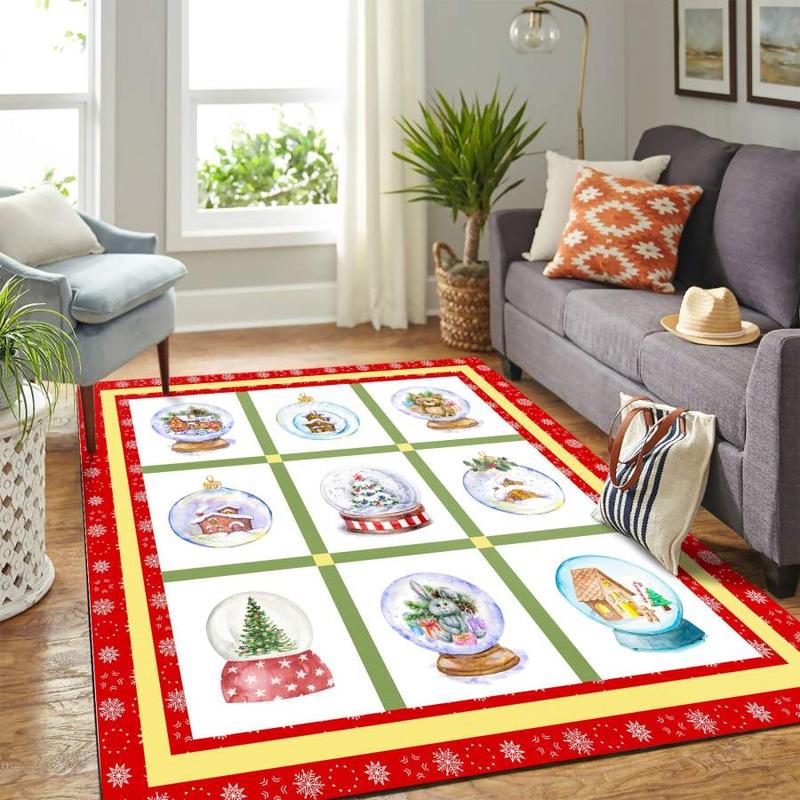 Marry Christmas Area Rug Living Room Rug Bedroom Living Room Decor Home Decor