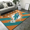 miami dolphins area rug miami dolphins carpet dining room rugs indoor outdoor rug v107 miami dolphins area rug miami dolphins carpet dining room rugs indoor outdoor rug v107