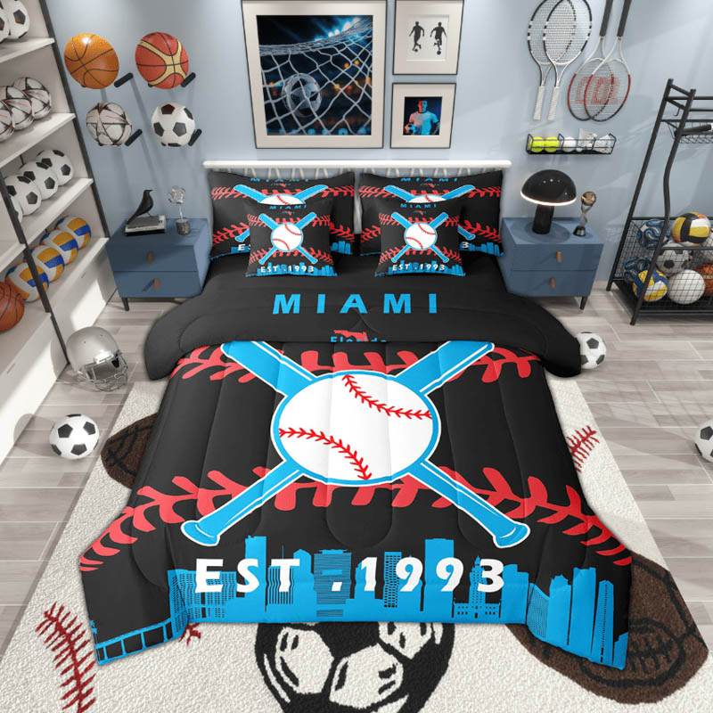 miami-marlins-bed-set-quilt-sets-quilt-bedroom-bedding-set-v9 miami marlins bed set quilt sets quilt bedroom bedding set v9