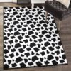 milk cow cool rugs black and white cow home decor milk cow cool rugs black and white cow home decor