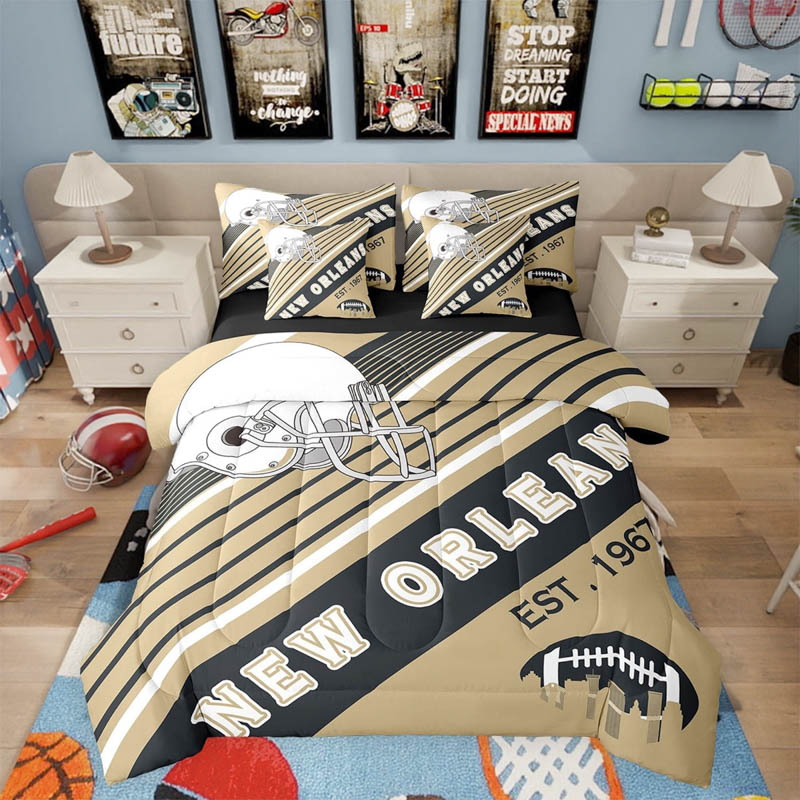 new-orleans-saints-bed-set-quilt-set-quilts-bedroom-bedding-sets-v64 new orleans saints bed set quilt set quilts bedroom bedding sets v64