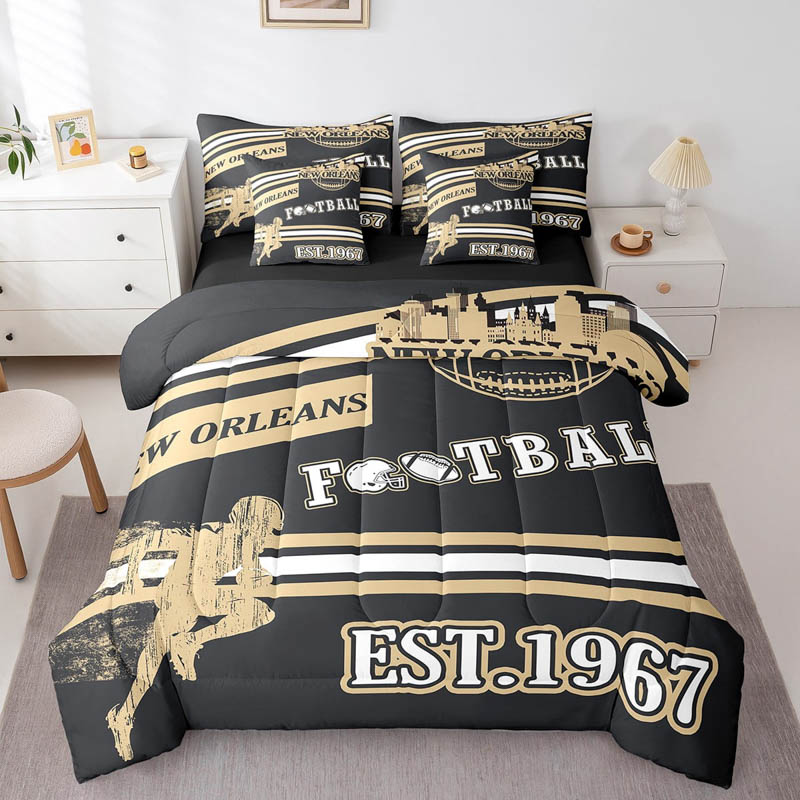 new-orleans-saints-bed-set-quilt-sets-quilts-bedroom-bedding-set-v56 new orleans saints bed set quilt sets quilts bedroom bedding set v56