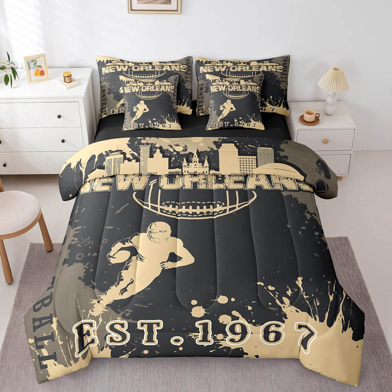 new-orleans-saints-bed-set-quilt-sets-quilts-bedroom-bedding-set-v63 new orleans saints bed set quilt sets quilts bedroom bedding set v63