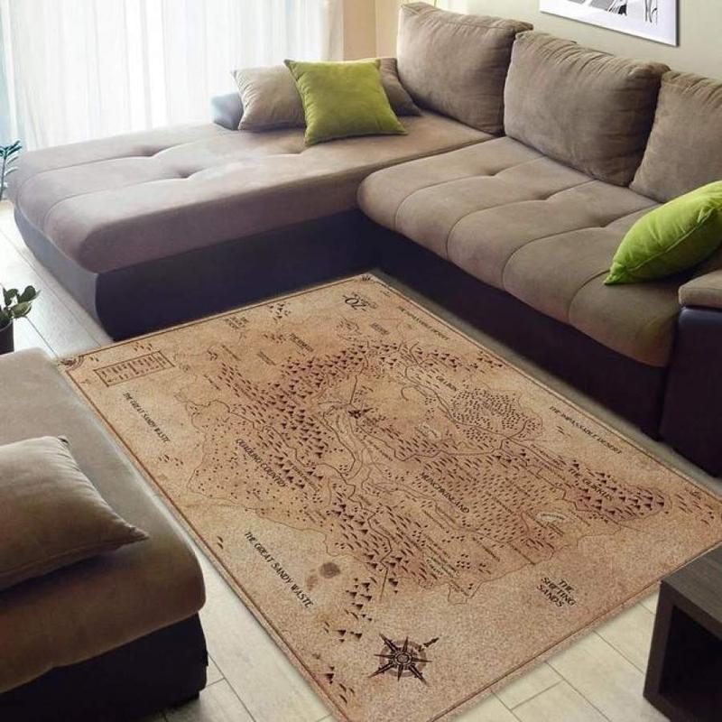 Oz Map Area Rug Living Room Rug Home Decor Bedroom Living Room Decor Home Decor