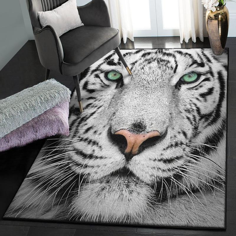 Panthera Tigris Modern Rugs White Tiger Rug Home Decor