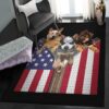 patriotic cool rugs heeler american zipper home decor patriotic cool rugs heeler american zipper home decor