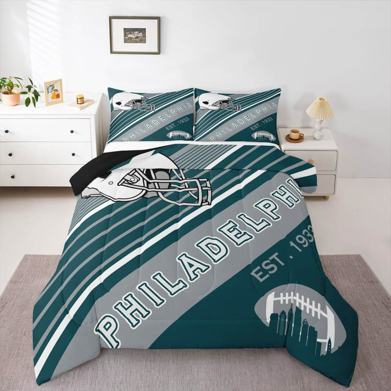 philadelphia-eagles-bedding-set-quilt-set-quilt-bedroom-bedding-set-v16 philadelphia eagles bedding set quilt set quilt bedroom bedding set v16