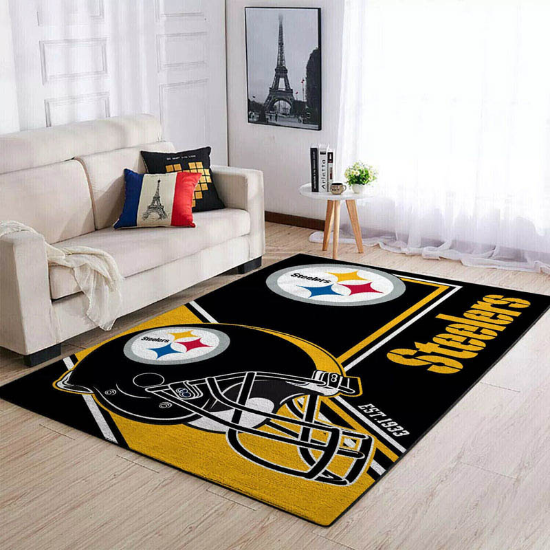 Pittsburgh Steelers Area Rug Pittsburgh Steelers Carpet Bedroom Area Rug Indoor Rug