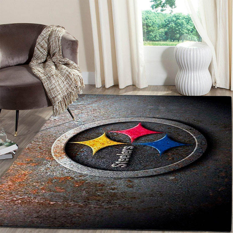 Pittsburgh Steelers Area Rug Pittsburgh Steelers Carpet Dining Room Rug Indoor Rug