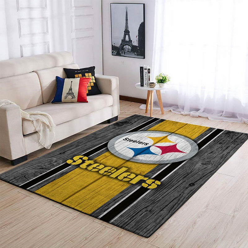 Pittsburgh Steelers Area Rug Pittsburgh Steelers Carpet Dining Room Rug Indoor Rug