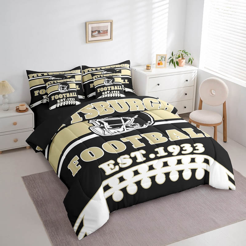 Pittsburgh Steelers Bed Set Quilt Set Quilt Bedroom Bedding Set