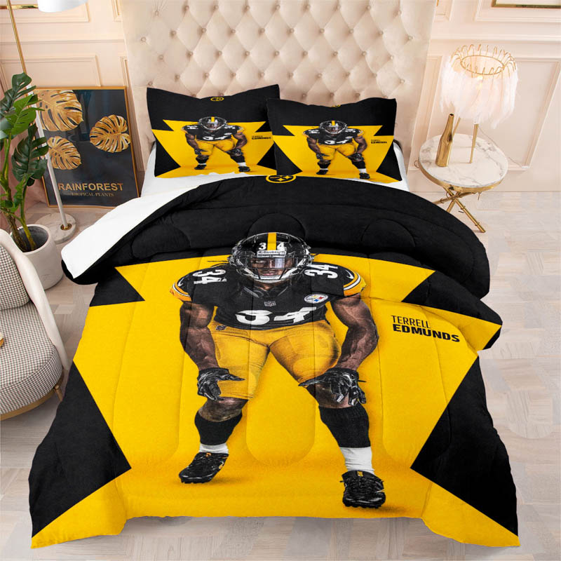 Pittsburgh Steelers Bed Set Quilt Set Quilt Bedroom Bedding Set