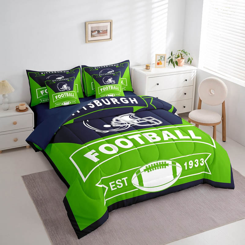 Pittsburgh Steelers Bed Set Quilt Set Quilts Bedroom Bedding Set
