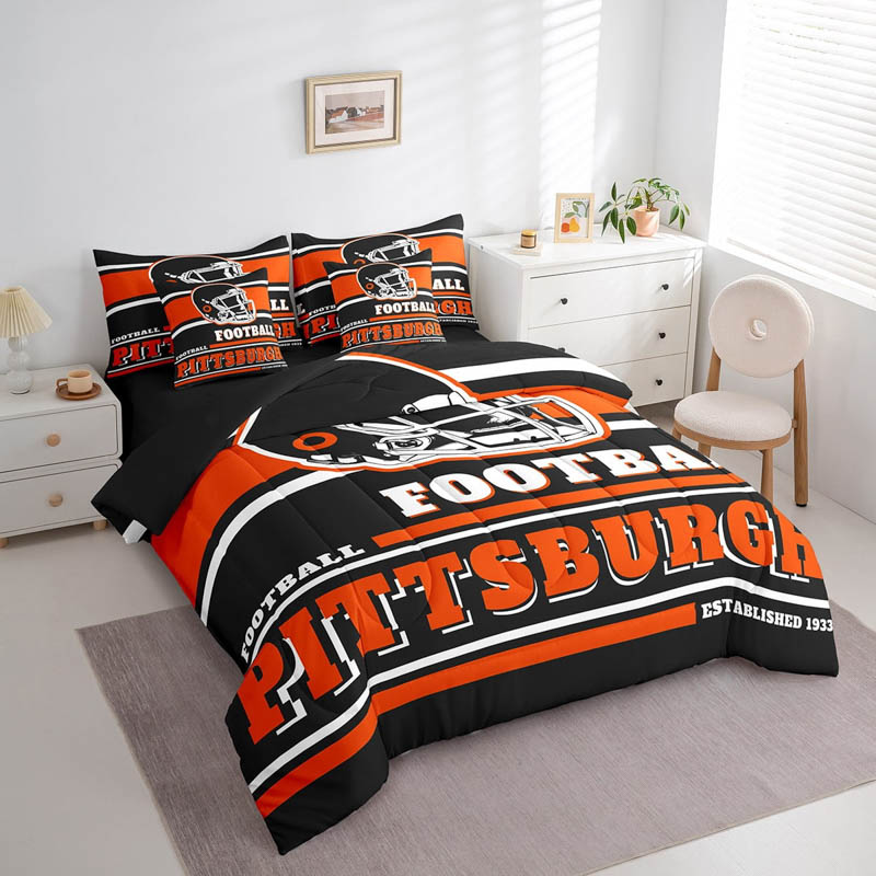 Pittsburgh Steelers Bed Set Quilt Set Quilts Bedroom Bedding Set