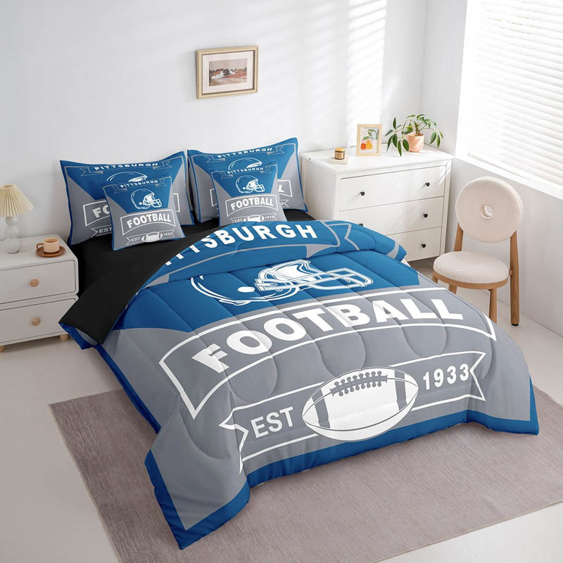 Pittsburgh Steelers Bed Set Quilt Set Quilts Bedroom Bedding Set