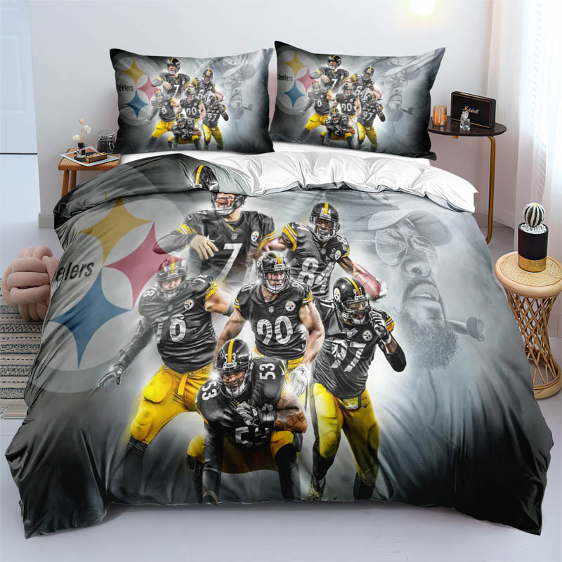 Pittsburgh Steelers Bed Set Quilt Set Quilts Bedroom Bedding Set