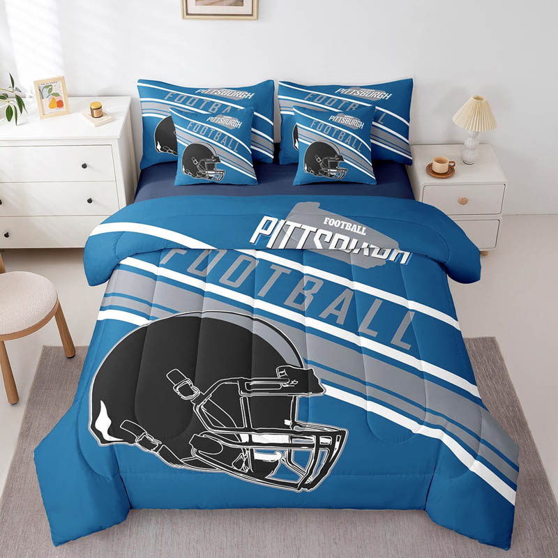 Pittsburgh Steelers Bed Set Quilt Sets Quilt Bedroom Bedding Set