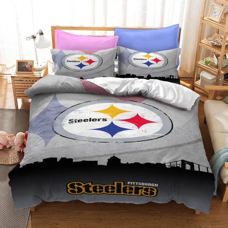 Pittsburgh Steelers Bed Set Quilt Sets Quilt Bedroom Bedding Set
