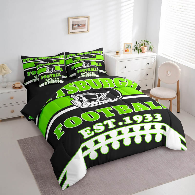 Pittsburgh Steelers Bed Set Quilt Sets Quilts Bedroom Bedding Set