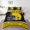 pittsburgh steelers bed sets quilt set quilts bedroom bedding set v12