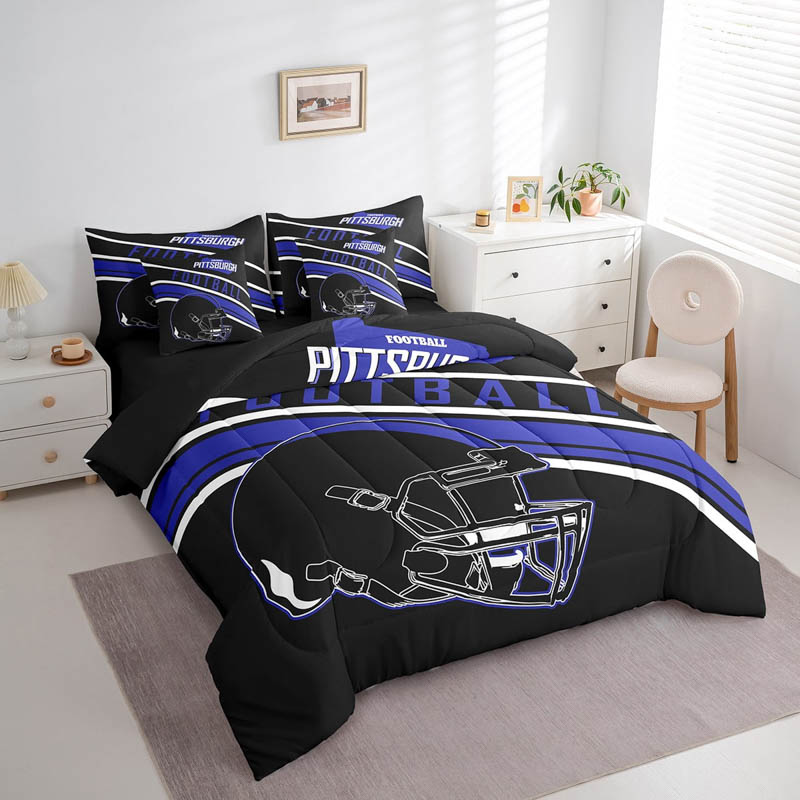 Pittsburgh Steelers Bedding Set Quilt Set Quilt Bedroom Bedding Sets