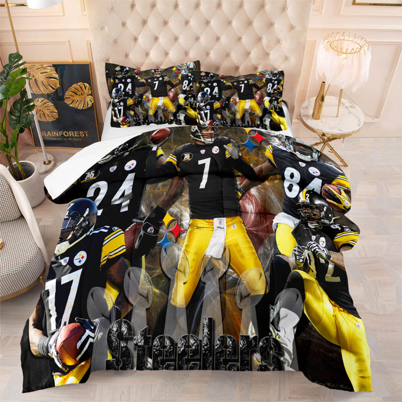 Pittsburgh Steelers Bedding Set Quilt Sets Quilts Bedroom Bedding Sets