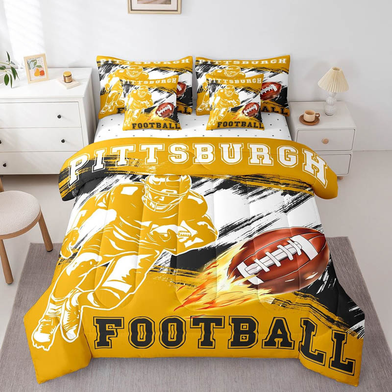 Pittsburgh Steelers Bedding Sets Quilt Set Quilts Bedroom Bedding Sets