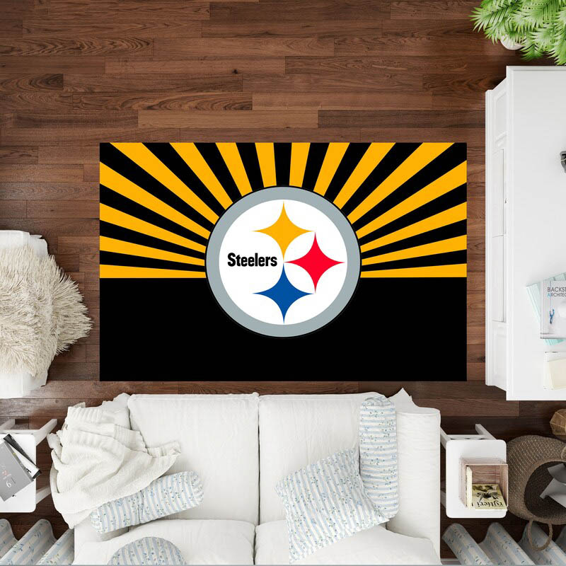 Pittsburgh Steelers Rug Pittsburgh Steelers Carpet Bedroom Rug Indoor Outdoor Rug