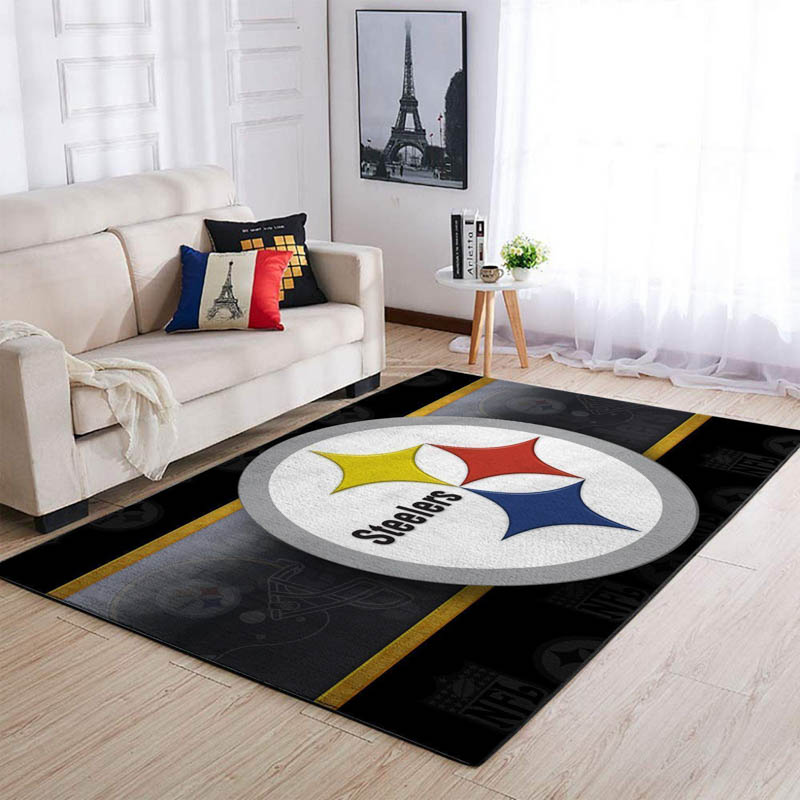 Pittsburgh Steelers Rug Pittsburgh Steelers Carpet Dining Room Rug Indoor Outdoor Rugs