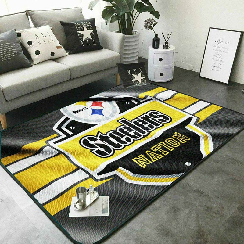 Pittsburgh Steelers Rug Pittsburgh Steelers Carpet Living Room Area Rug Outdoor Rug